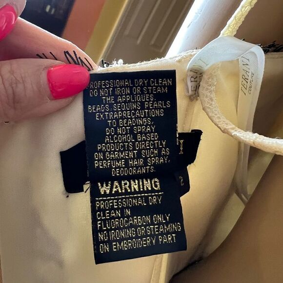 NWT Terani Couture Lace Sweetheart Gown Prom - Picture 15 of 16